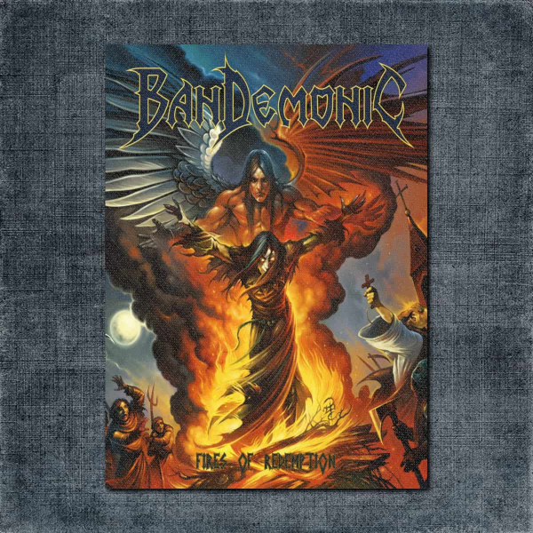 BanDemonic Back Patch, BanDemonic - Fires of Redemption Big Back Patch