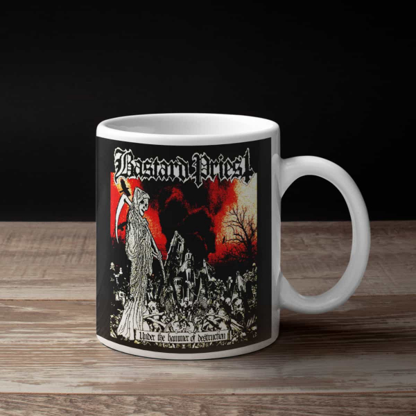 Bastard Priest Under Coffee Mug, Bastard Priest The Hammer of Destruction Coffee Mug