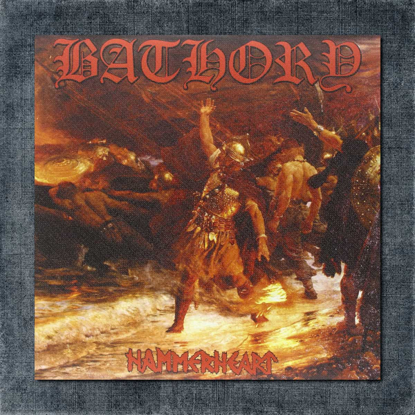 Bathory Back Patch, Bathory - Hammerheart Big Back Patch
