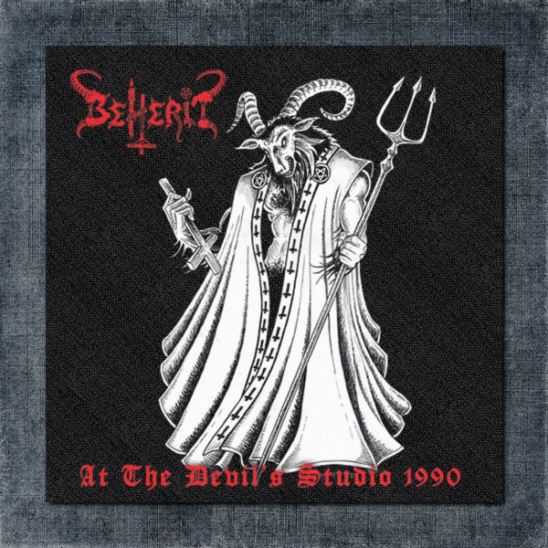 Beherit Back Patch, Beherit - At The Devil's Studio Big Back Patch