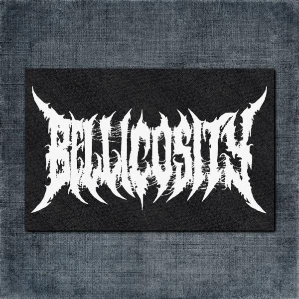 Bellicosity Back Patch, Bellicosity Logo Big Back Patch