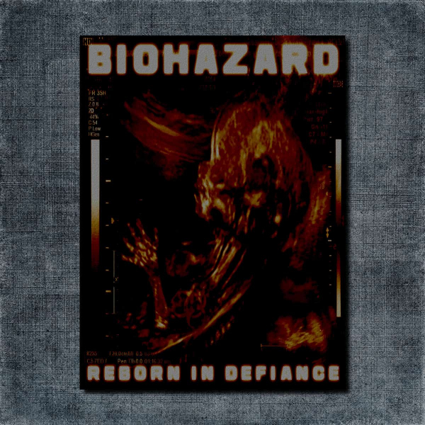 Biohazard Back Patch, Biohazard Reborn In Defiance Big Back Patch