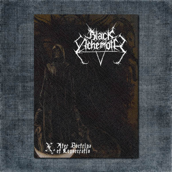 Black Achemoth Back Patch, Black Achemoth - X Ater Doctrina Big Back Patch