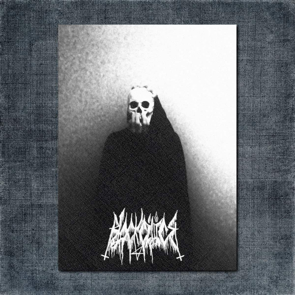 Black Cilice Back Patch, Black Cilice - Banished from Time Big Back Patch