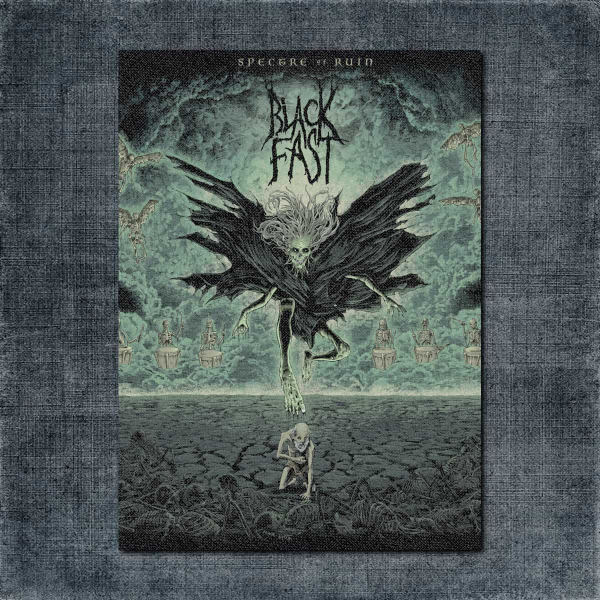 Black Fast Back Patch, Black Fast - Spectre of Ruin Big Back Patch