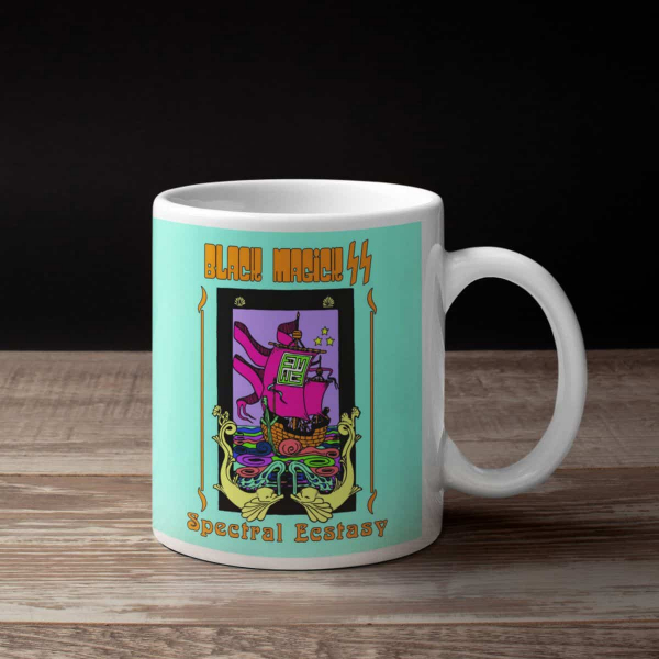 Black Magick SS Band Coffee Mug, Black Magick SS Spectral Ecstasy Mug