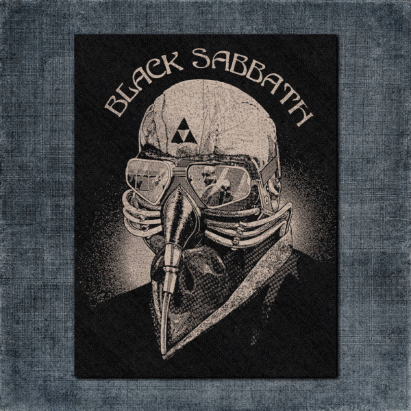 Black Sabbath Back Patch, Black Sabbath Artwork Big Back Patch