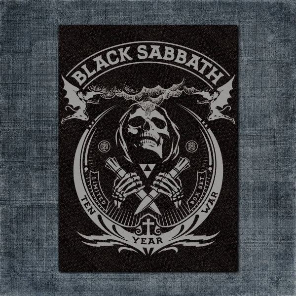 Black Sabbath Back Patch, Black Sabbath - Ten Year War Big Back Patch