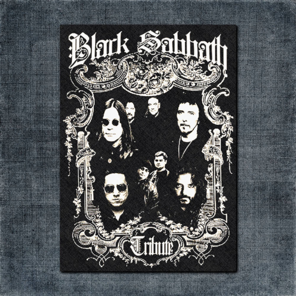 Black Sabbath Back Patch, Black Sabbath Tribute Big Back Patch