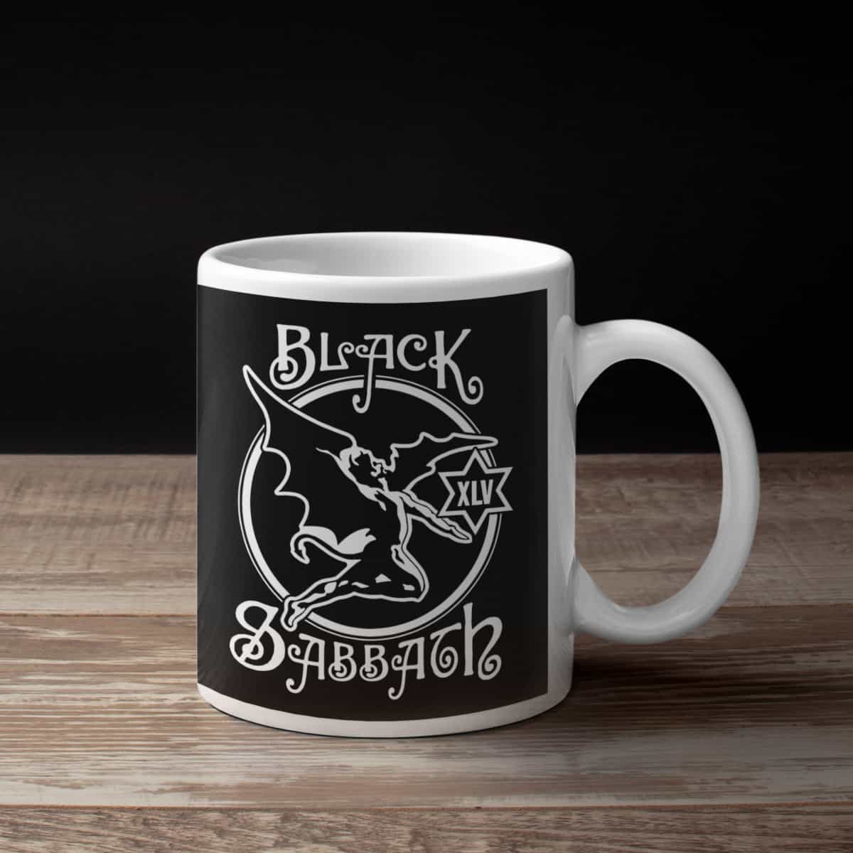 Black Sabbath Coffee Mug, Black Sabbath Artwork Coffee Mug