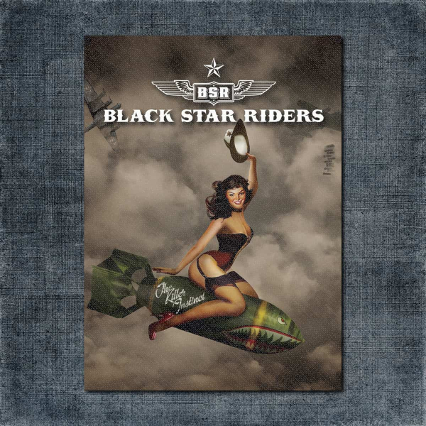 Black Star Riders Back Patch, Black Star Riders - The Killer Instinct Big Back Patch