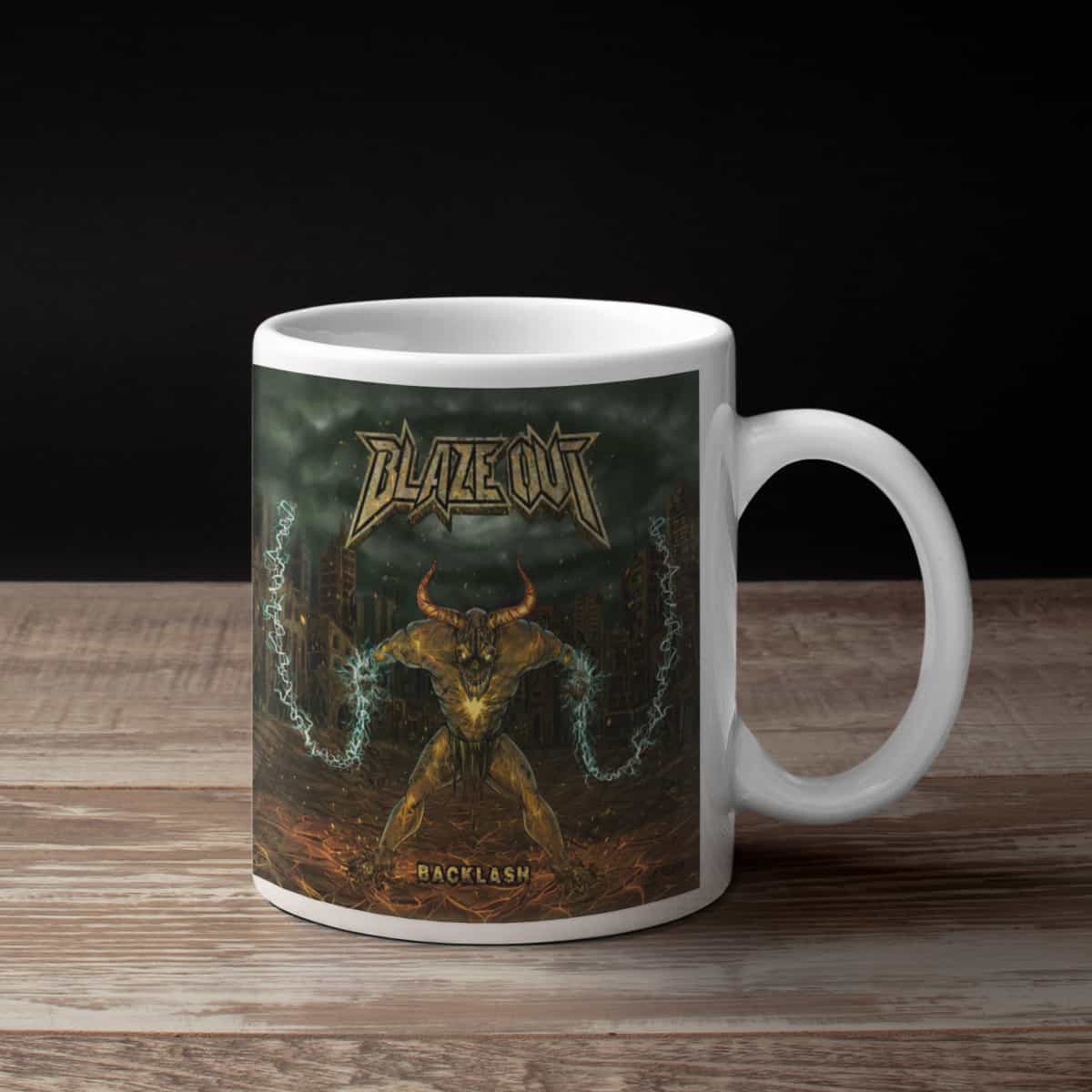 Blaze Out Coffee Mug, Blaze Out Backlash Coffee Mug