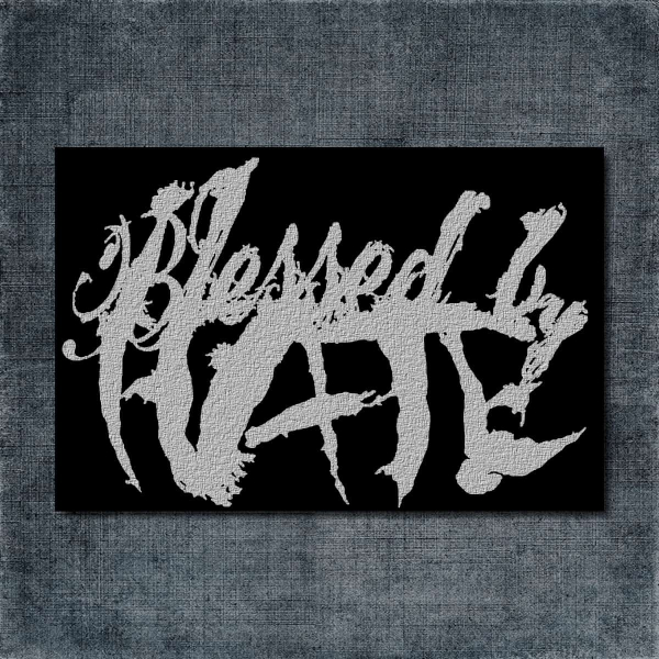 Blessed By Hate Back Patch, Blessed By Hate Logo Big Back Patch