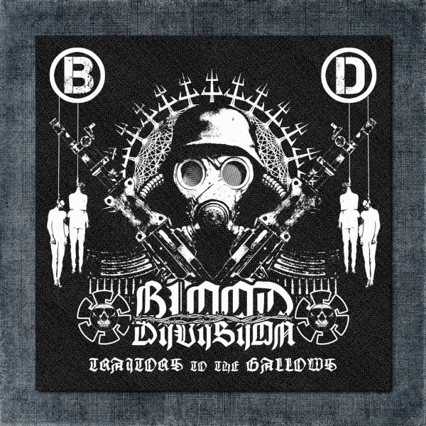 Blood Division Back Patch, Blood Division, Traitors to the Gallows Big Back Patch