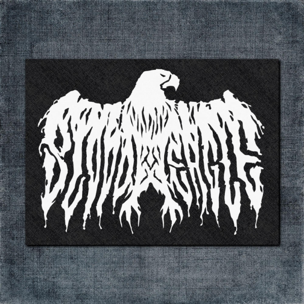 Blood Eagle Back Patch, Blood Eagle Logo Big Back Patch