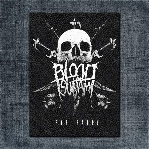 Blood Tsunami Back Patch, Blood Tsunami - For Faen Big Back Patch