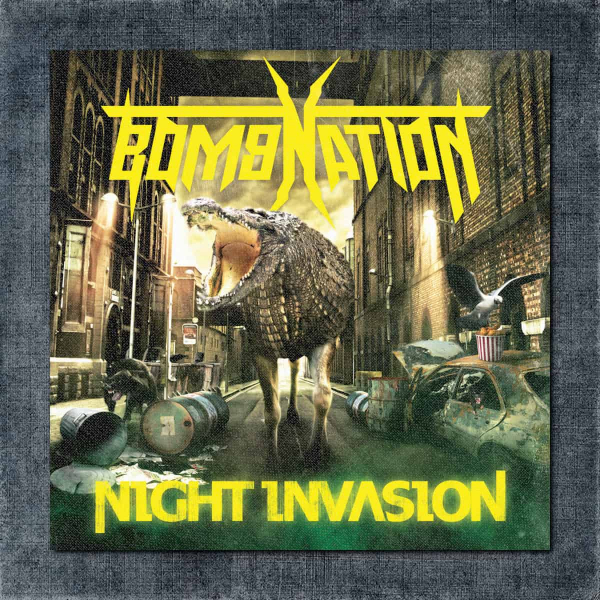 Bombnation Back Patch, Bombnation - Night Invasion Big Back Patch