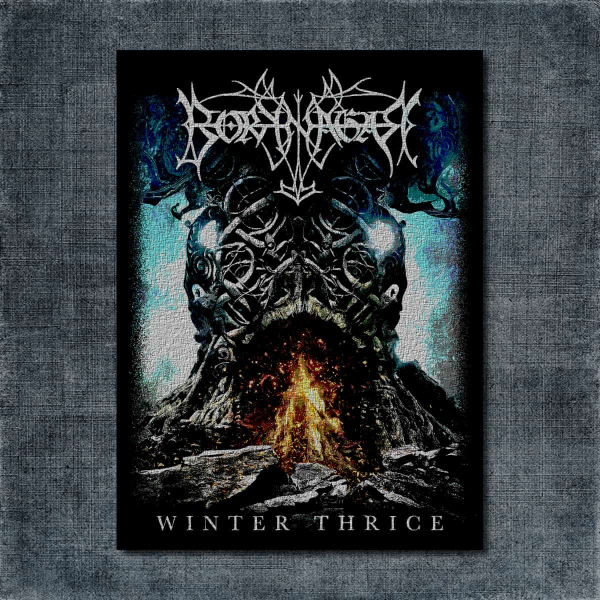 Borknagar Back Patch, Borknagar Winter Thrice Big Back Patch