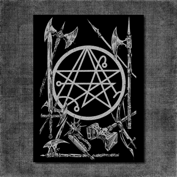 Brenda Marín Back Patch, Brenda Marín Wartime Cover Big Back Patch