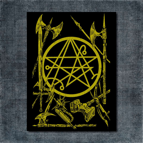 Brenda Marín Back Patch, Brenda Marín Wartime Cover Big Back Patch