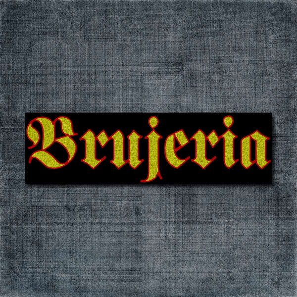 Brujeria Back Patch, Brujeria Logo Big Back Patch
