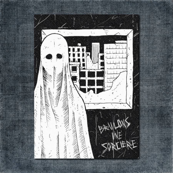 Brûlons Une Sorcière Back Patch, Brûlons Une Sorcière - Dreams About Ghosts Big Back Patch