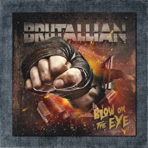 Brutallian Back Patch, Brutallian - Blow On The Eye Big Back Patch