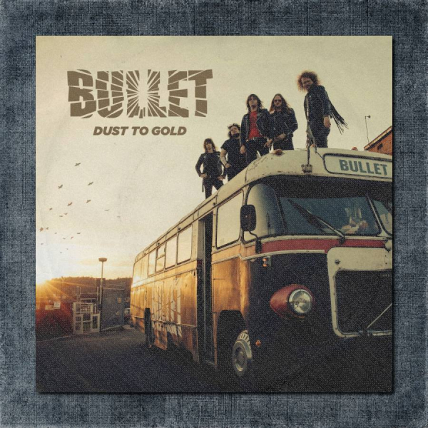 Bullet Back Patch, Bullet - Dust To Gold Big Back Patch