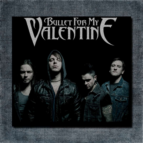 Bullet for My Valentine Back Patch, Bullet for My Valentine Artwork Big Back Patch