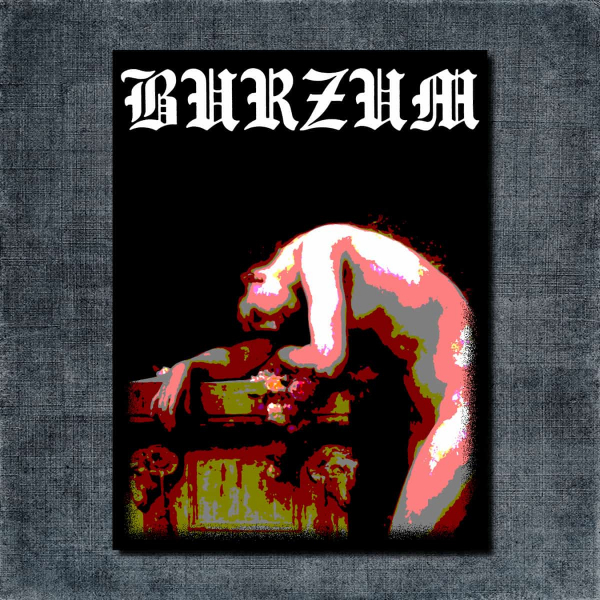 Burzum Back Patch, Burzum Fallen Big Back Patch