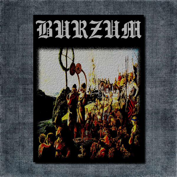 Burzum Back Patch, Burzum Thulean Mysteries Big Back Patch