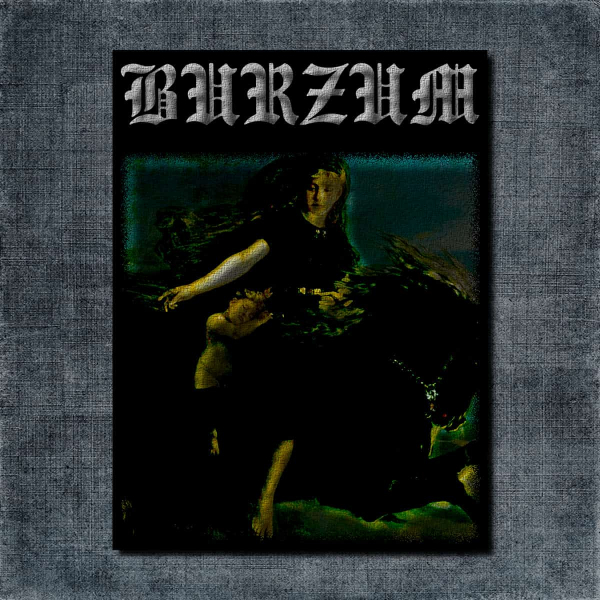 Burzum Back Patch, Burzum Umskiptar Big Back Patch