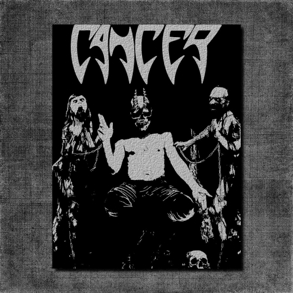 Cancer Back Patch, Cancer Shadow Gripped Big Back Patch