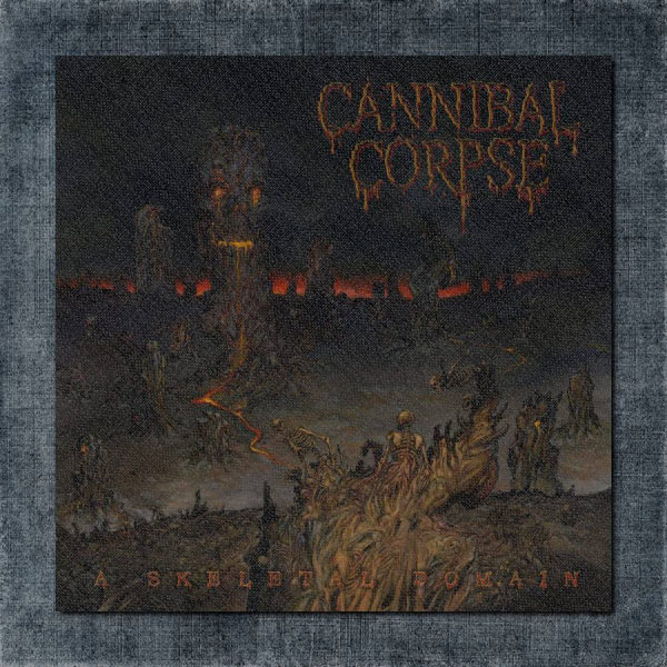 Cannibal Corpse Back Patch, Cannibal Corpse - A Skeletal Domain Big Back Patch