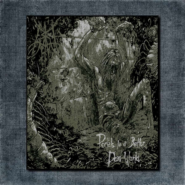 Cara Neir Back Patch, Casra Neir Portals To A Better Dead World Big Back Patch