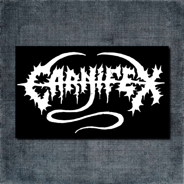 Carnifex Back Patch, Carnifex Logo Big Back Patch