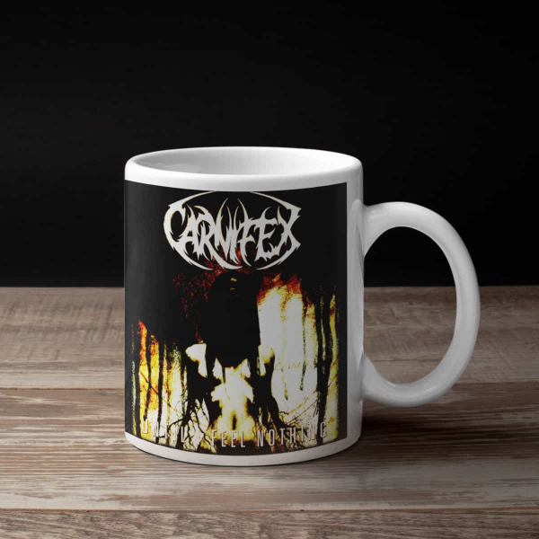 Carnifex Coffee Mug, Carnifex Until I Feel Nothing Coffee Mug