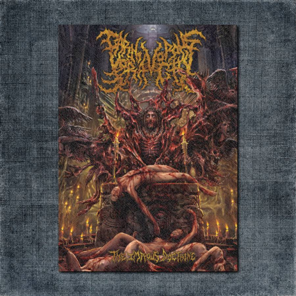 Carnivorous Voracity Back Patch, Carnivorous Voracity - The Impious Doctrine Big Back Patch