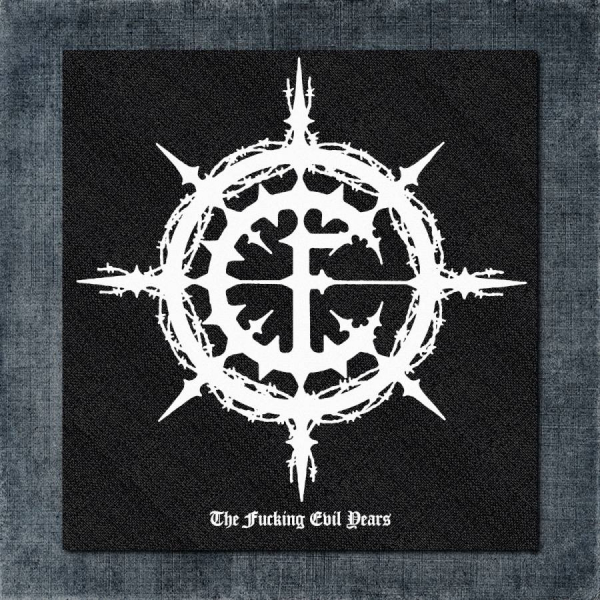 Carpathian Forest Back Patch, Carpathian Forest, The Fucking Evil Years Black Big Back Patch