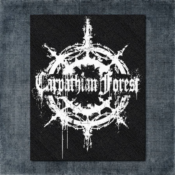 Carpathian Forest Logo Back Patch, Carpathian Forest Logo Black Big Back Patch