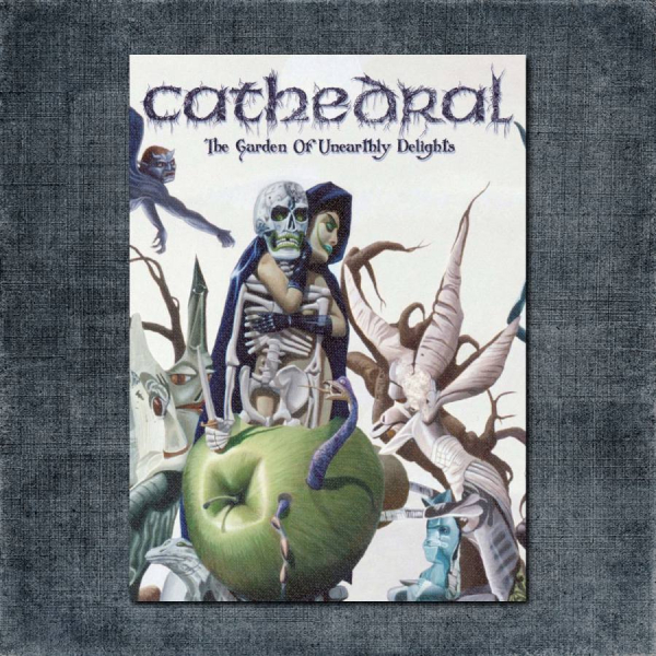 Cathedral Back Patch, Cathedral - The Garden Unearthly Delights Big Back Patch