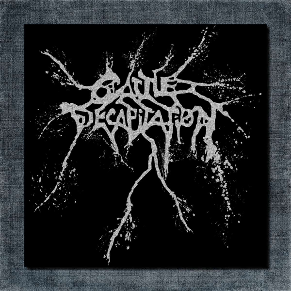 Cattle Decapitation Back Patch, Cattle Decapitation Logo Big Back Patch