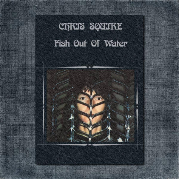 Chris Squire Back Patch, Chris Squire, Fish Out Of Water Big Back Patch