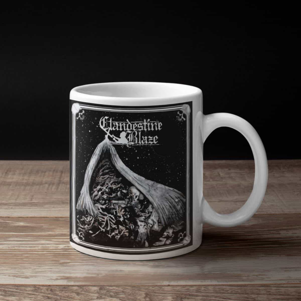 Clandestine Blaze Band Coffee Mug, Clandestine Blaze Tranquility of Death Mug