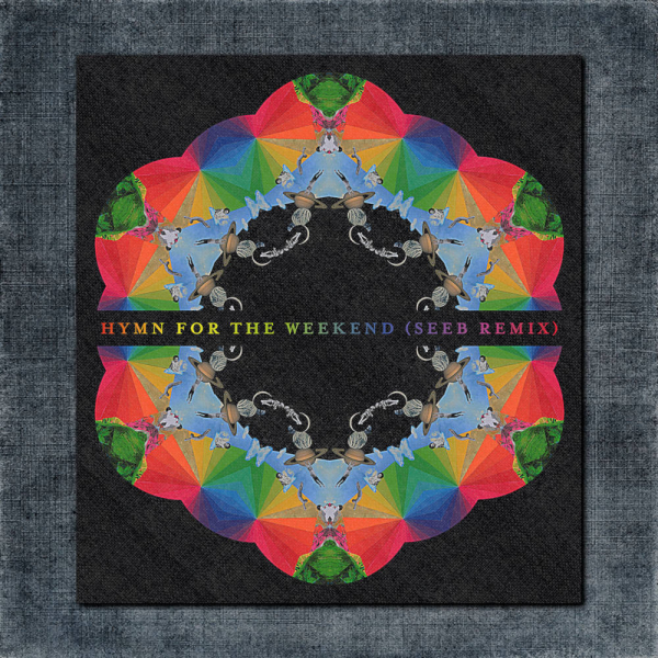 Coldplay Back Patch, Coldplay Hymn For The Weekend Big Back Patch