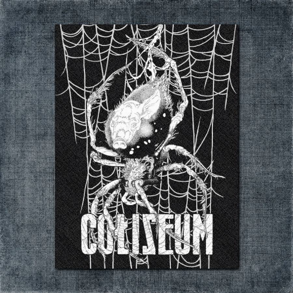 Coliseum Back Patch, Coliseum - True Quiet Last Wave Big Back Patch