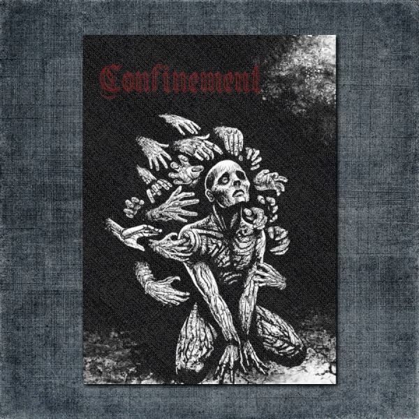 Confinement Back Patch, Confinement - Boundless Disdain Boundless Despair Big Back Patch
