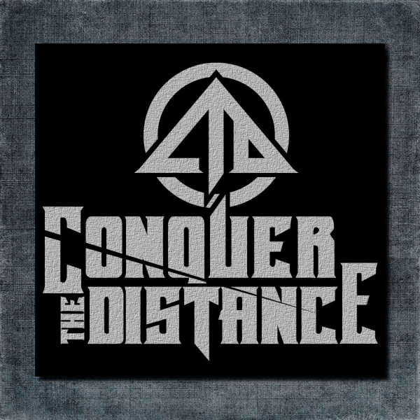 Conquer the Distance Back Patch, Conquer the Distance Logo Big Back Patch
