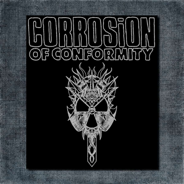 Corrosion of Conformity Back Patch, Corrosion of Conformity Artwork Big Back Patch