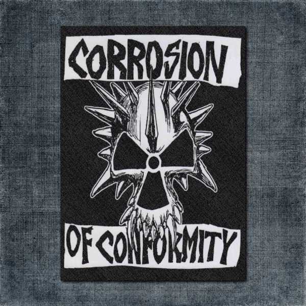 Corrosion of Conformity Back Patch, Corrosion of Conformity - Skull Logo Big Back Patch